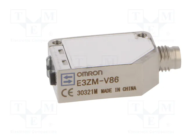 OMRON E3ZM-V86 Sensor de marcadores reflectivo PNP OMRON E3ZM-V86 Sensor de marcadores reflectivo PNP