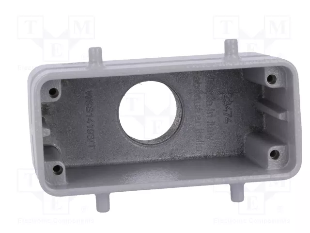ILME Carcasa para conectores HDC tamaño 77.27 recto