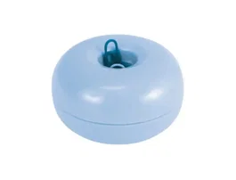 Imaginovo Portaclips Imantado Circular con 150 Clips Azules de 28 mm para Escritorio Organizado