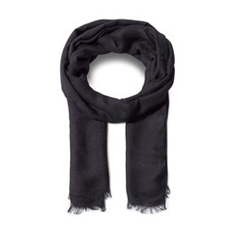 Ninette Jacquard, Bufanda de textil, Negro, 8 x 180, Para mujeres