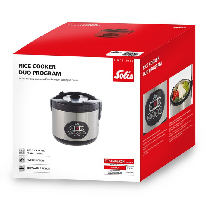 Solis Rice Cooker Duo Programm 817 Solis Rice Cooker Duo Programm 817