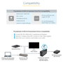 StarTech Docking Station Thunderbolt 4 TB4CDOCKUE 96W PD