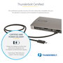 StarTech Docking Station Thunderbolt 4 TB4CDOCKUE 96W PD