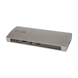 StarTech.com Thunderbolt 4 Dock con PD 96W, 8K/4K 60Hz, 3xTB4/USB4, 4xUSB-A, SD, GbE, para Win/Mac
