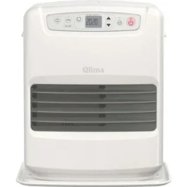 Qlima Estufa Electrónica de Queroseno SRE3430C2 | 3 kW Calefacción 120m3 | Sistema Antiolor y Regulación Temperatura