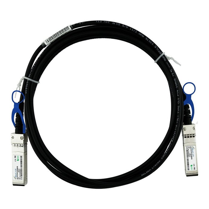 BlueOptics JL488A-BL SFP28 DAC de 3m compatible con HPE BlueOptics JL488A-BL SFP28 DAC de 3m compatible con HPE