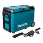 Makita CW004GZ Caja Térmica Portátil 40V Refrigeración y Calor 29L -18°C a 60°C Negro Azul con Ruedas y LED