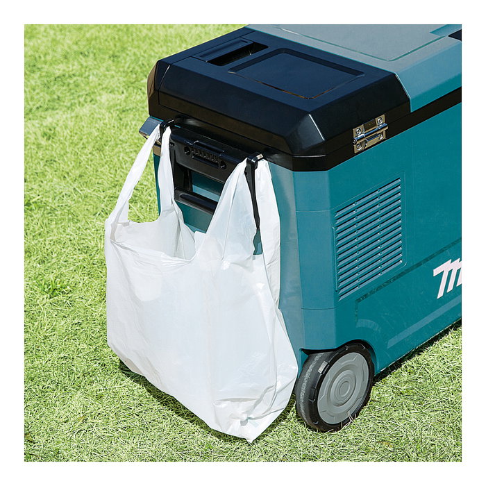 Makita CW004GZ Caja Térmica Portátil 40V Refrigeración y Calor 29L -18°C a 60°C Negro Azul con Ruedas y LED