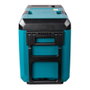 Makita CW004GZ Caja Térmica Portátil 40V Refrigeración y Calor 29L -18°C a 60°C Negro Azul con Ruedas y LED