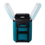 Makita CW004GZ Caja Térmica Portátil 40V Refrigeración y Calor 29L -18°C a 60°C Negro Azul con Ruedas y LED