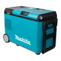 Makita CW004GZ Caja Térmica Portátil 40V Refrigeración y Calor 29L -18°C a 60°C Negro Azul con Ruedas y LED