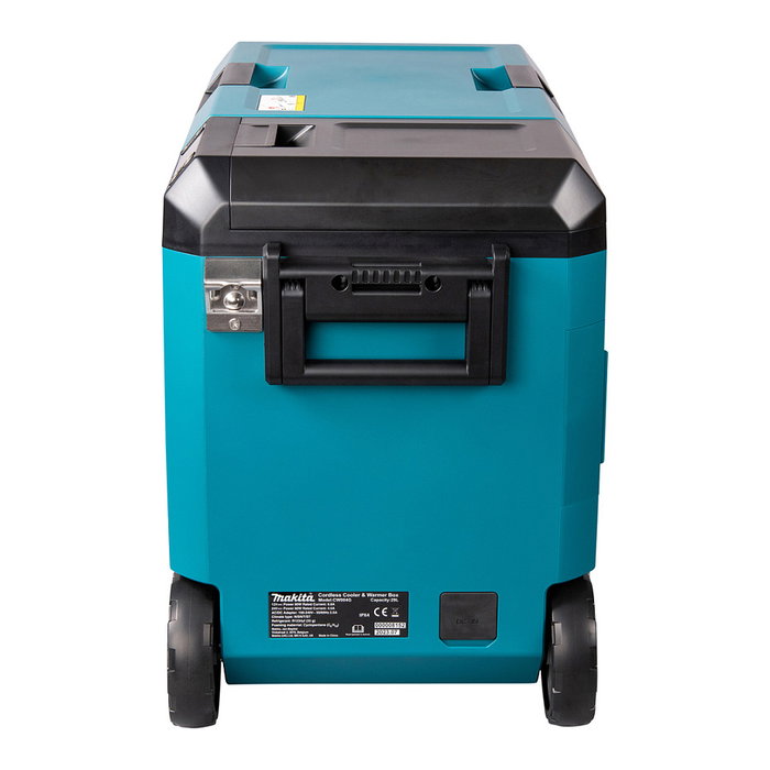 Makita CW004GZ Caja Térmica Portátil 40V Refrigeración y Calor 29L -18°C a 60°C Negro Azul con Ruedas y LED