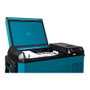 Makita CW004GZ Caja Térmica Portátil 40V Refrigeración y Calor 29L -18°C a 60°C Negro Azul con Ruedas y LED