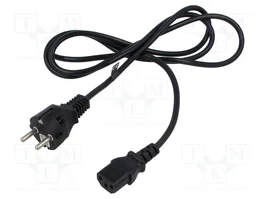 POS Cable de alimentación H03VV-F 1,8m CEE 7/7 a IEC C13
