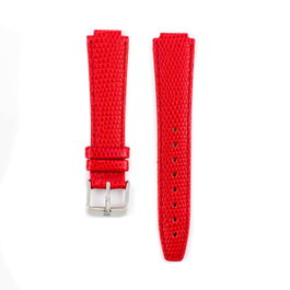 Tommy Hilfiger Correa de Piel Roja Unisex