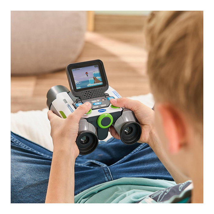 VTech 618604 Interaktives Video-Fernglas de Juguete para Niños, Multicolor - Uso en Interior VTech 618604 Interaktives Video-Fernglas de Juguete para Niños, Multicolor - Uso en Interior