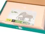 Liderpapel Cartulina A4 180g/m2 Crema Paquete 25+5 Hojas en Carpeta con Cierre Velcro