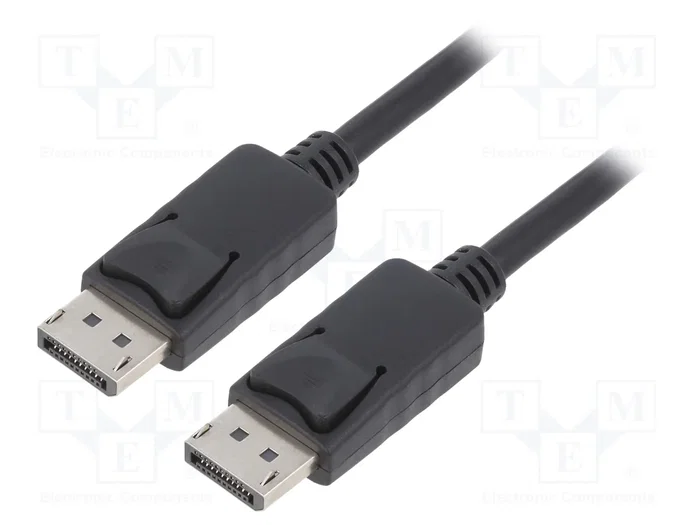 QOLTEC Cable DisplayPort 1.2 de 2m, 5K, HBR3, UHD 2880p QOLTEC Cable DisplayPort 1.2 de 2m, 5K, HBR3, UHD 2880p