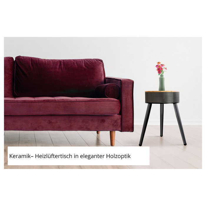 UNOLD 86545 Henry, Calefactor de sobremesa con ventilador