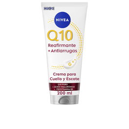 Nivea Q10+ Crema Reafirmante Antiarrugas para Cuello y Escote, 200 ml