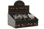 DKD Home Decor Decoracion Luminosa Basicos Flor Transparente 4 x 11 x 4 cm 12 Unidades