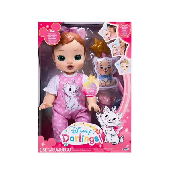 JAKKS PACIFIC Muñeca Interactiva Marie Los Aristogatos Disney Darlings JAKKS PACIFIC Muñeca Interactiva Marie Los Aristogatos Disney Darlings