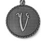 Alex And Ani Pulsera Letra V Gris