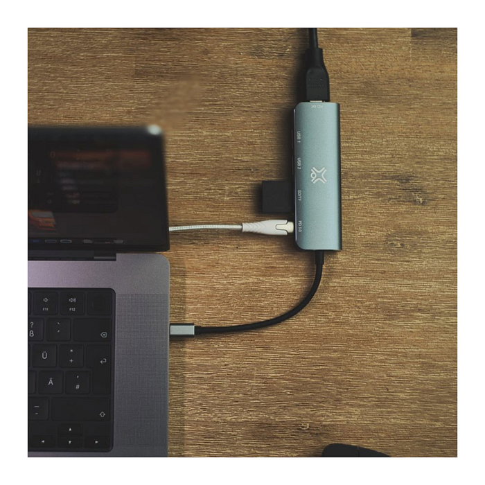 XTREMEMAC XWH-HUB6-13 Hub USB-C de 6 puertos