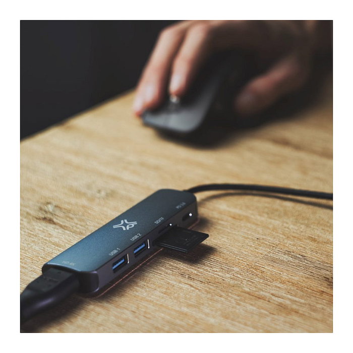 XTREMEMAC XWH-HUB6-13 Hub USB-C de 6 puertos