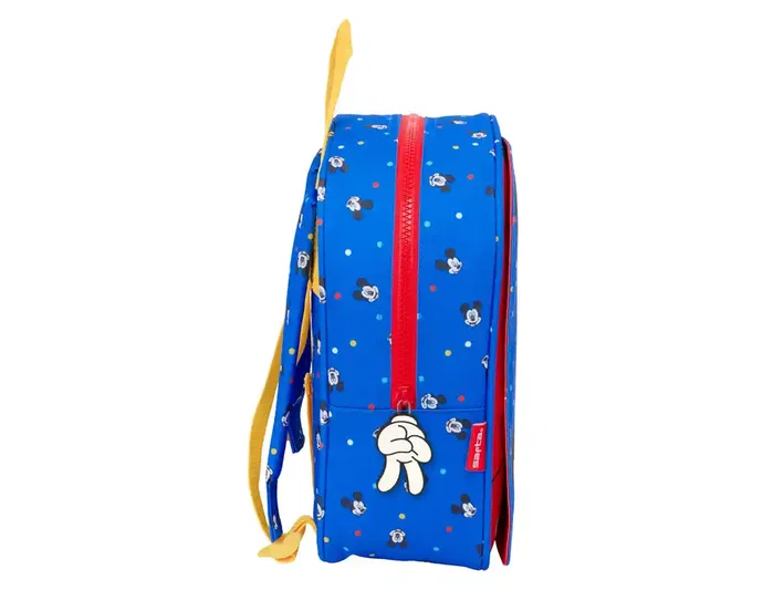 Safta Mochila Guardería Adaptable con Carro Intercambiable Mickey Mouse Good Day