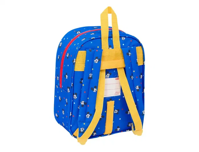 Safta Mochila Guardería Adaptable con Carro Intercambiable Mickey Mouse Good Day