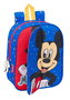 Mochila Escolar Mickey Mouse Clubhouse Good day Azul 22 x 27 x 10 cm