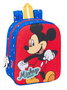 Mochila Escolar Mickey Mouse Clubhouse Good day Azul 22 x 27 x 10 cm