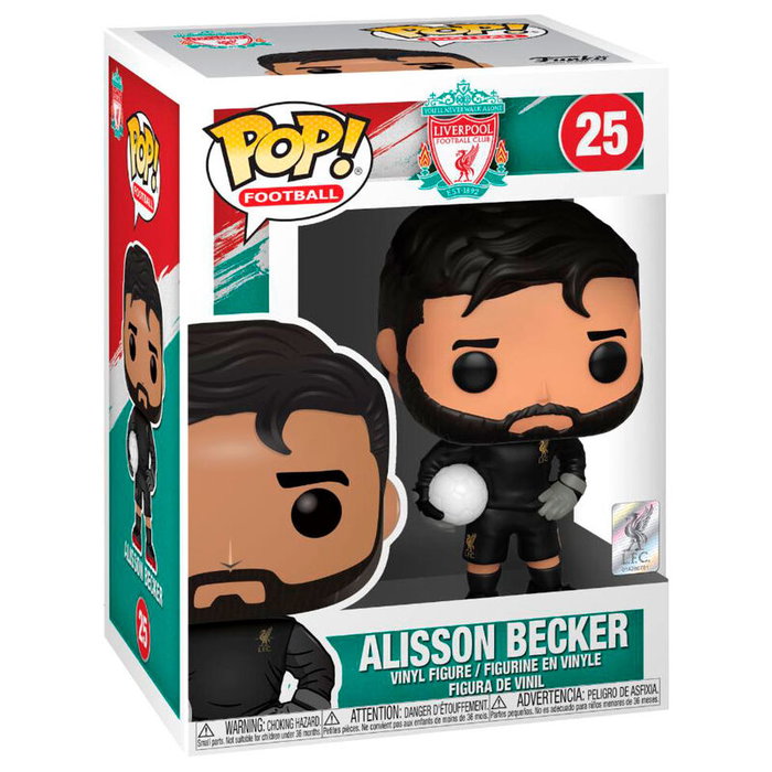 Funko POP! Liverpool F.C. Alisson Becker Figura de Vinilo