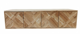 DKD Home Decor Mueble TV Moderno Acacia Neel 40x32x125 cm