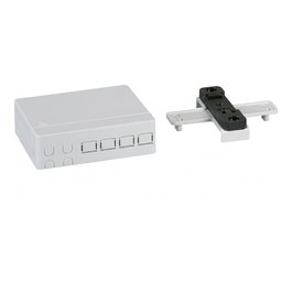 EFB Elektronik FTTH-BOX-IN-5 Caja de montaje para interiores con 4 fibras