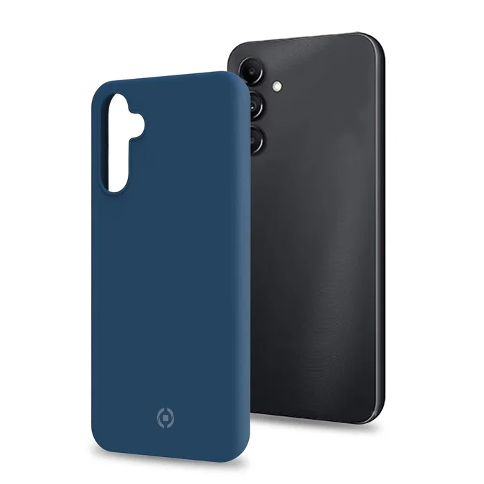 Celly Funda CROMO1037BL para Samsung Galaxy A54 5G (6.4") Azul - Silicona TPU, Resistente a Golpes y Rayones