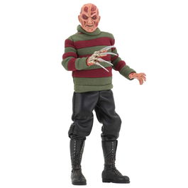 NECA Figura Freddy Krueger Pesadilla en Elm Street 20cm con Accesorios y Ropa Real