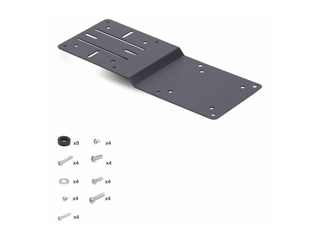 StarTech.com Soporte de Montaje VESA para NUC, Thin Clients y Docking Stations, Negro