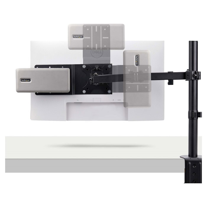 Startech Soporte VESA para CPU Dock NUC, Peana para Monitor, Negro
