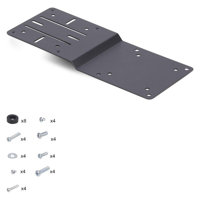 Startech Soporte VESA para CPU Dock NUC, Peana para Monitor, Negro
