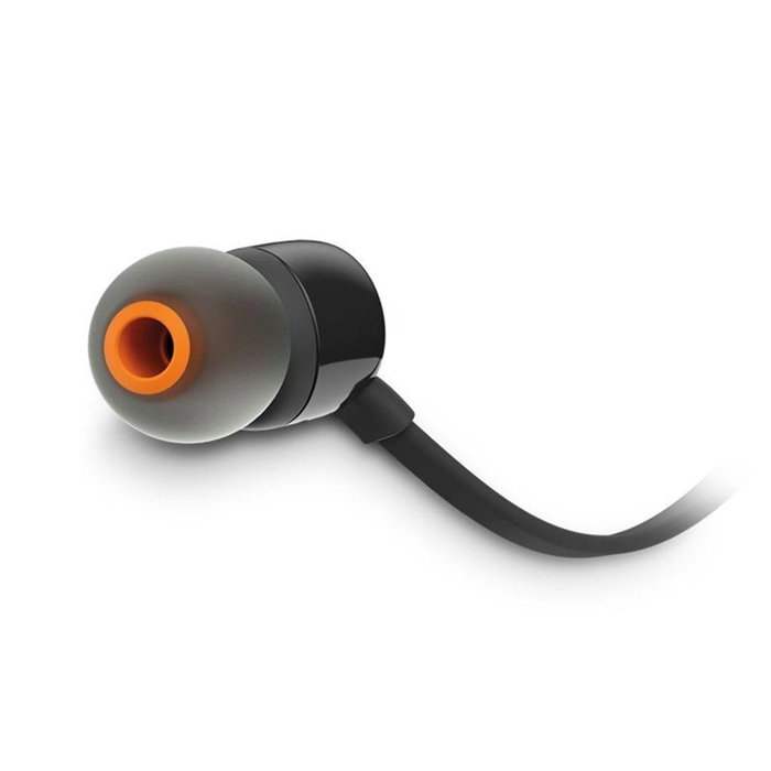 JBL Tune 110 Auriculares Intrauditivos con Micrófono Negro JBL Tune 110 Auriculares Intrauditivos con Micrófono Negro