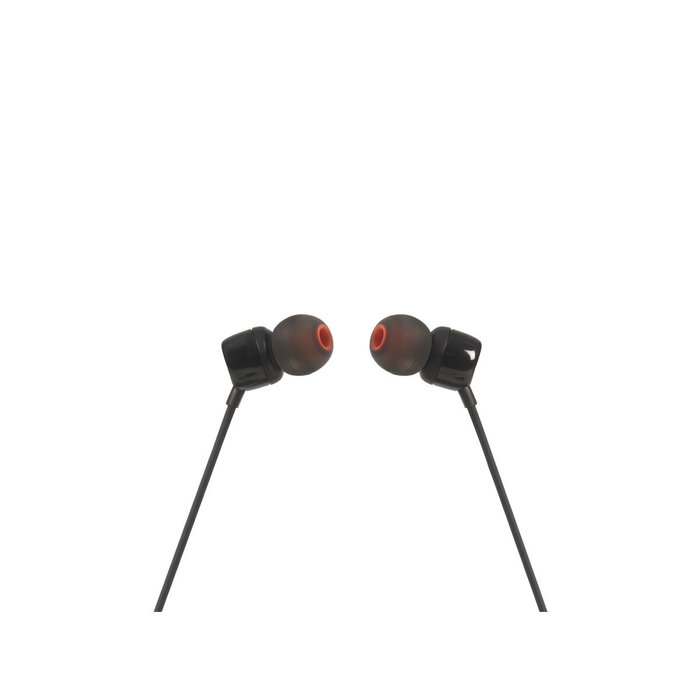 JBL Tune 110 Auriculares Intrauditivos con Micrófono Negro JBL Tune 110 Auriculares Intrauditivos con Micrófono Negro