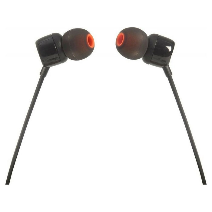 JBL Tune 110 Auriculares Intrauditivos con Micrófono Negro JBL Tune 110 Auriculares Intrauditivos con Micrófono Negro