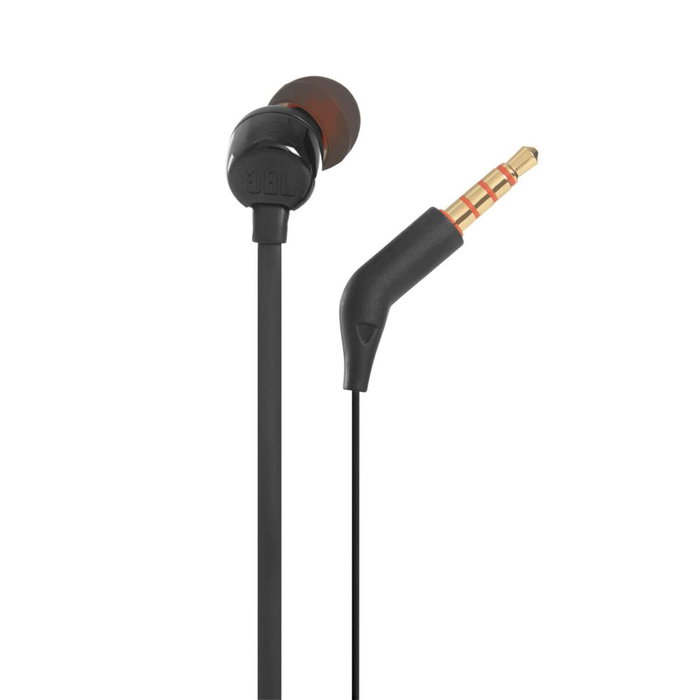 JBL Tune 110 Auriculares Intrauditivos con Micrófono Negro JBL Tune 110 Auriculares Intrauditivos con Micrófono Negro