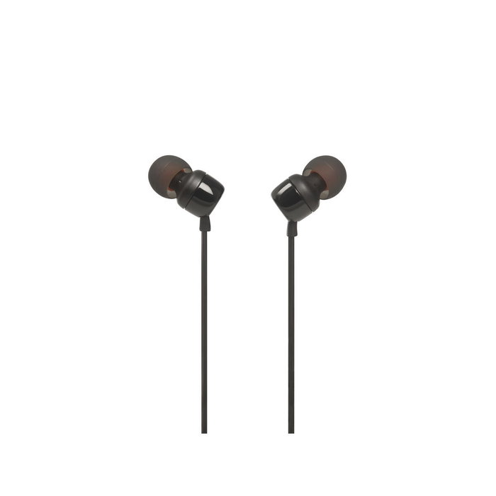 JBL Tune 110 Auriculares Intrauditivos con Micrófono Negro JBL Tune 110 Auriculares Intrauditivos con Micrófono Negro