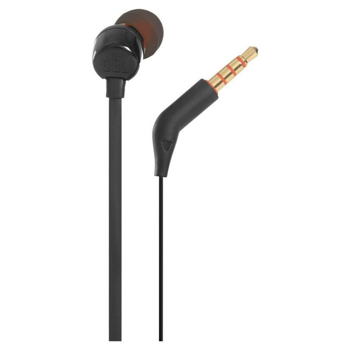 JBL Tune 110 Auriculares Intrauditivos con Micrófono Negro JBL Tune 110 Auriculares Intrauditivos con Micrófono Negro