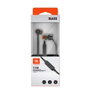 JBL Tune 110 Auriculares Intrauditivos con Micrófono Negro