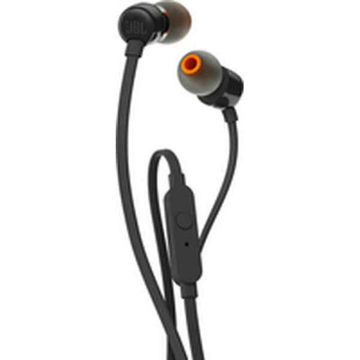 JBL Tune 110 Auriculares Intrauditivos con Micrófono Negro JBL Tune 110 Auriculares Intrauditivos con Micrófono Negro