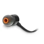 JBL Auriculares Intrauditivos T110 con Micrófono Jack 3.5 mm Negro